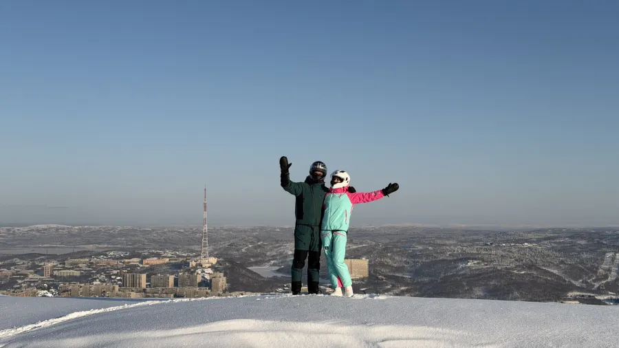 Над городом